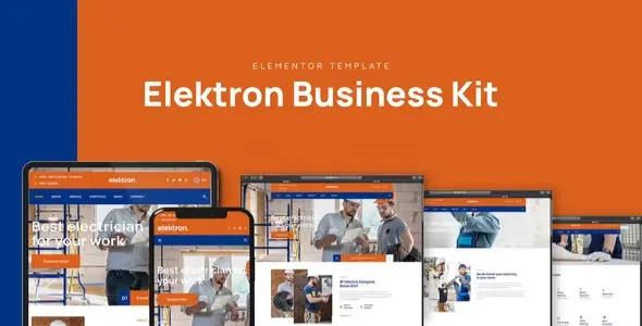 Elektron – Electric Company & Business Elementor Template Kit